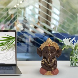Statuette happy ganesh 2
