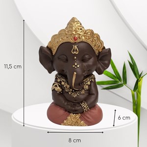 Statuette happy ganesh 2