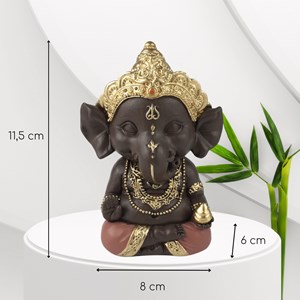 Statuette happy ganesh 3