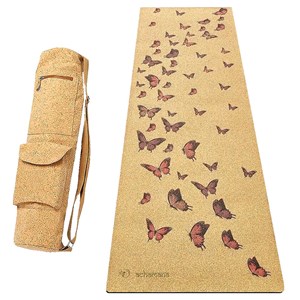 Tapis yoga liège xxl 2,15 m + sac liège