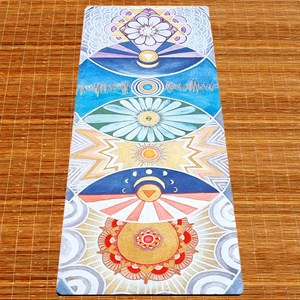 Tapis de yoga 6mm 7 chakras art  + sac