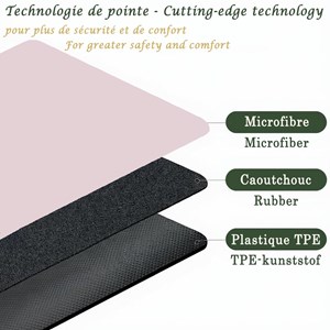 Tapis de yoga 6mm 7 chakras art  + sac