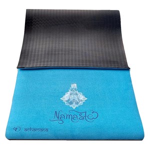 Tapis yoga 6mm namasté turqquoise + sac
