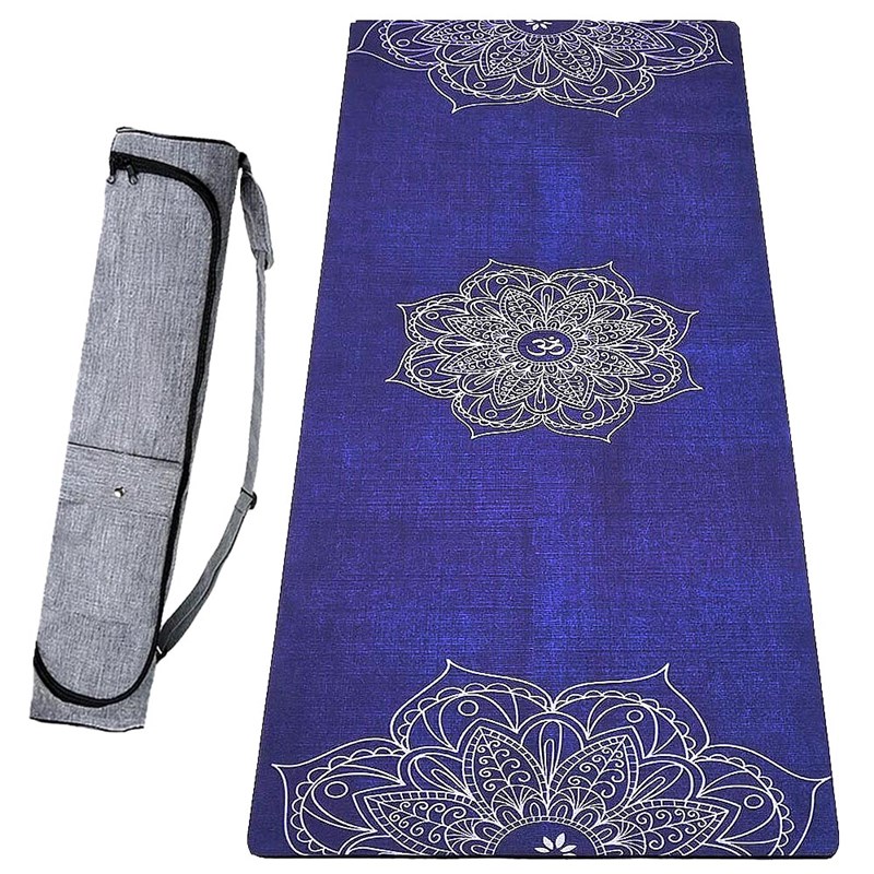 Tapis yoga confort mandala 5mm + sac