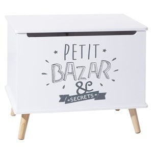 Coffre de rangement enfant petit bazar -