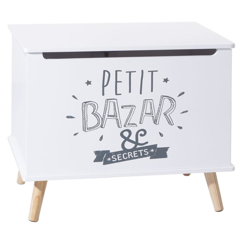 Coffre de rangement enfant petit bazar -