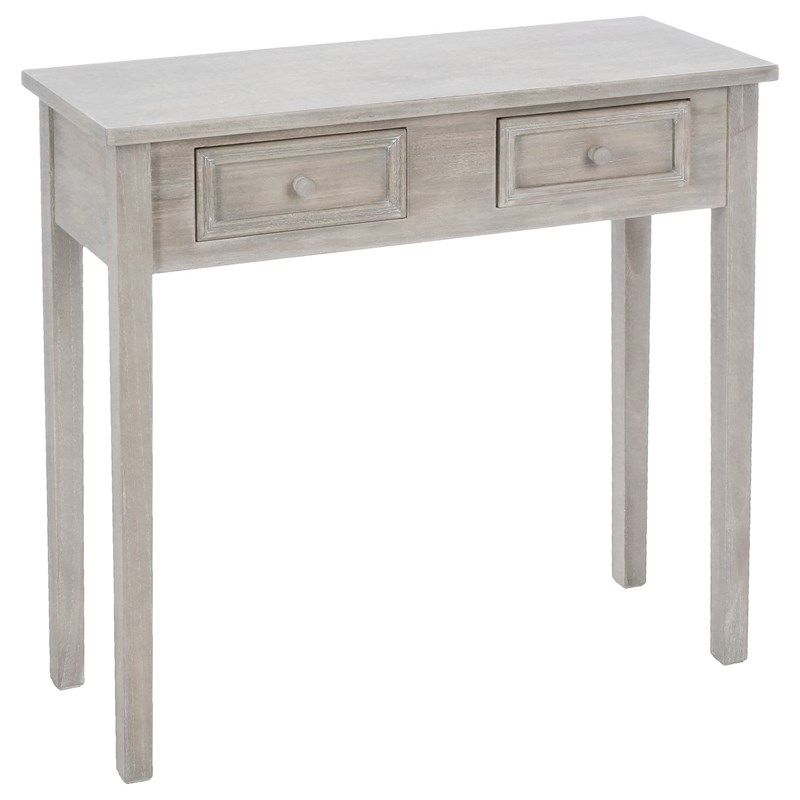 Atmosphera, créateur d’intérieur - Console traditionnelle en bois charme -