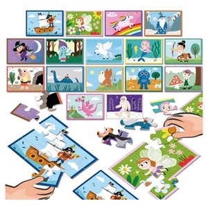 Puzzle battle junior fantasy
