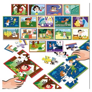 Puzzle battle junior contes