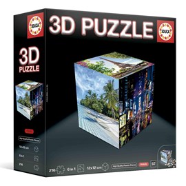 Puzzle 3d travel photo du monde