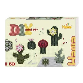 Midi boite hama art cactus