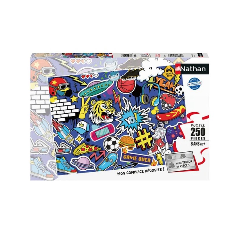Éditions Nathan - Nathan - puzzle 250p - les graffitis