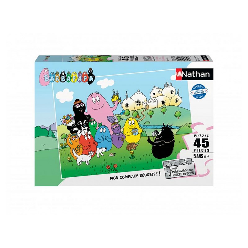 Puzzle nathan jeux vert