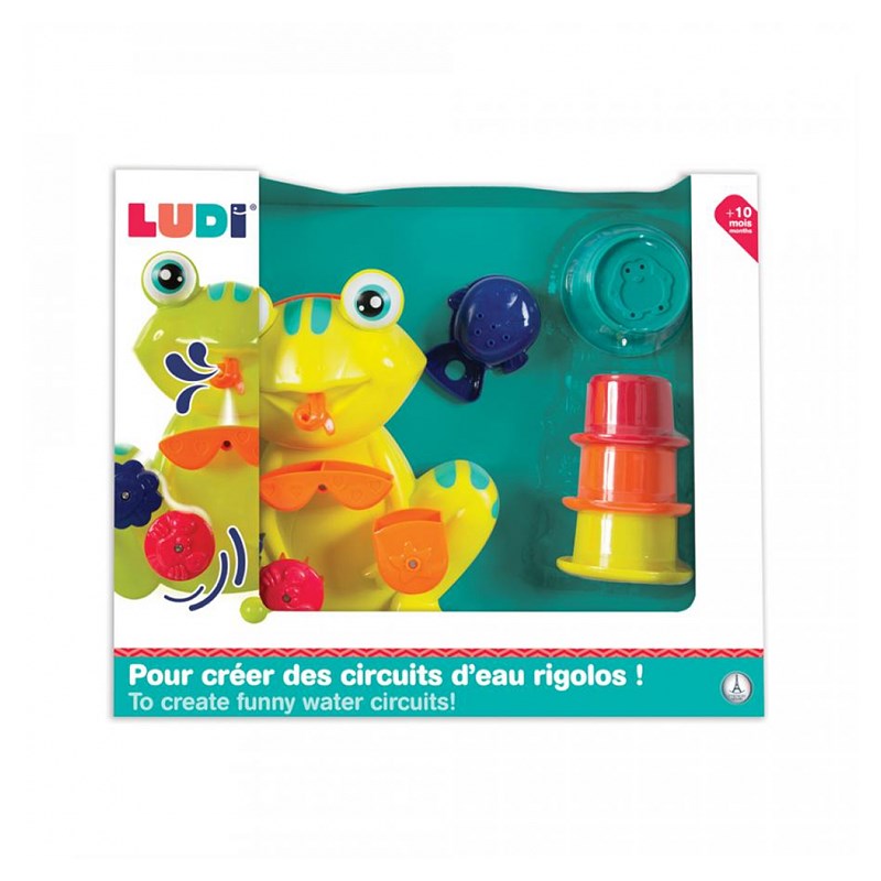Coffret grenouille pour le bain