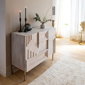 Petit buffet en bois de manguier tristan