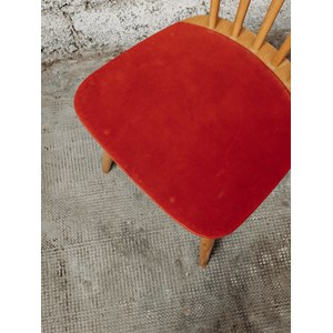 Alma, la paire de chaises rouge n°448