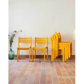 Alma, le lot de 6 chaises en bois n°458