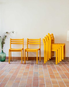 Alma, le lot de 6 chaises en bois n°458