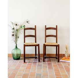 Claude, le duo de chaises en pin n°574