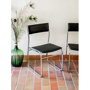 Diana, le duo de chaises en métal n°405