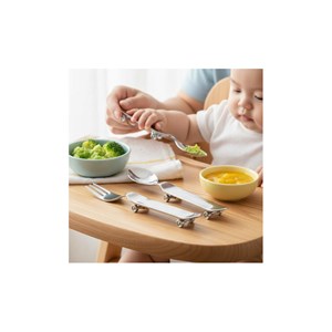 Cuillère et fourchette skate pour bébé