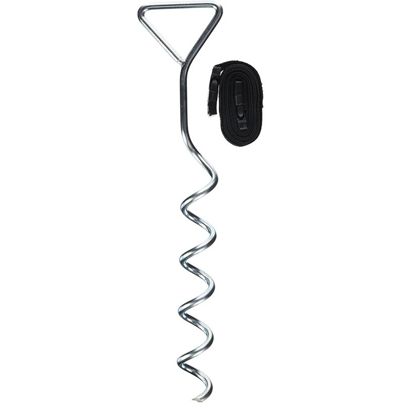 Ancrage au sol pour trampolines