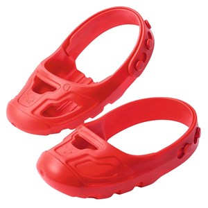 Protège-chaussures, taille 21-27, rouge