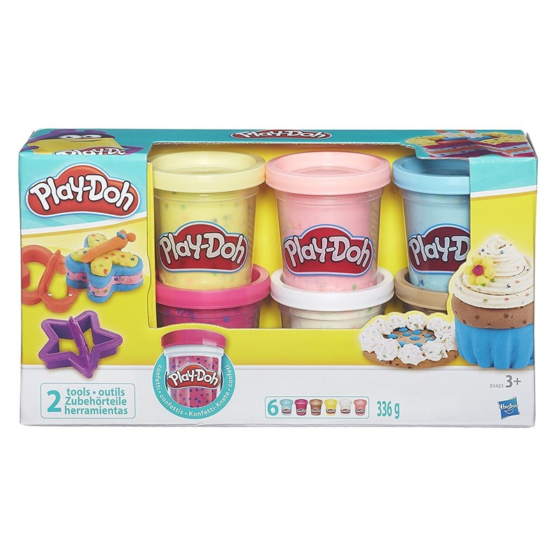 Hasbro - Play-doh - pâte à modeler confetti