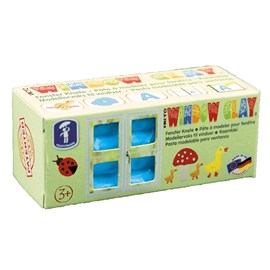 Pâte à modeler pour fenêtre - bleu clair