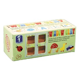 Pâte à modeler pour fenêtre - orange