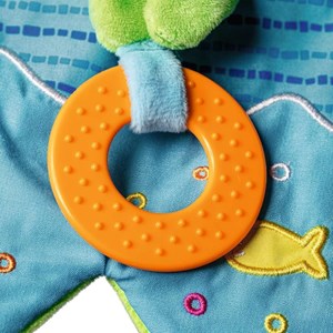 Doudou avec anneau de dentition frida