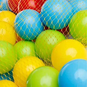 Balles pour piscine à ballse maxi 9 cm