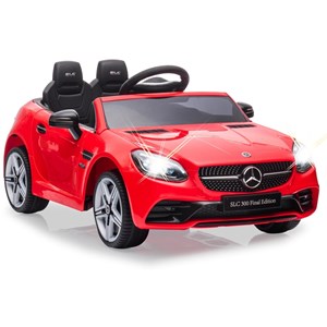 Voiture mercedes-benz slc rouge 12v