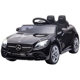 Voiture mercedes-benz slc noir 12v