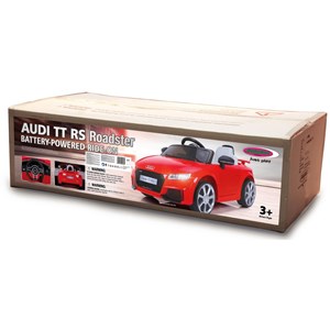 Voiture audi tt rs rouge 12v