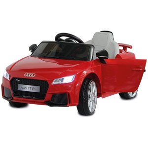 Voiture audi tt rs rouge 12v