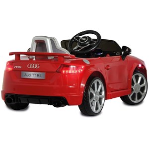 Voiture audi tt rs rouge 12v