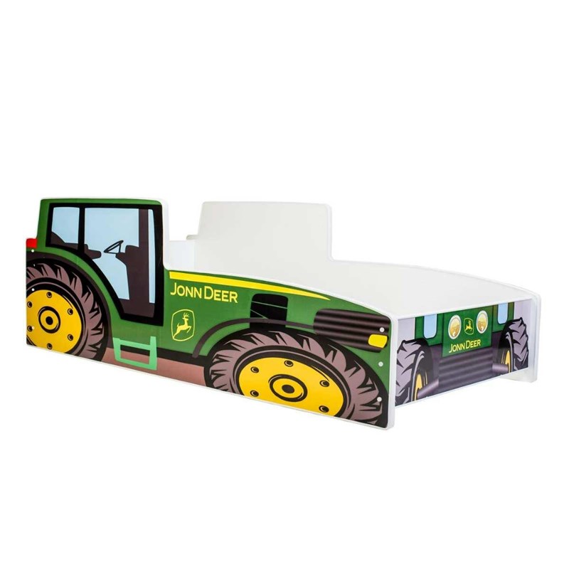 Lit enfant tracteur vert 160x80