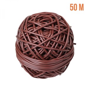 Lien creux 3 mm x 50 m - marron