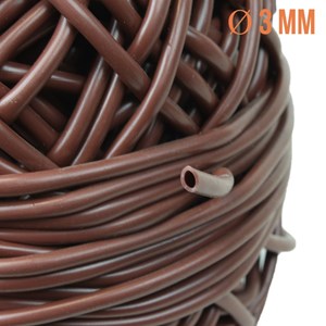 Lien creux 3 mm x 50 m - marron