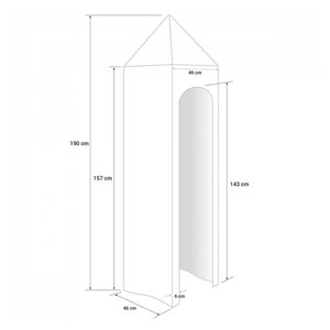 Lit mezzanine tour toboggan bois de pin