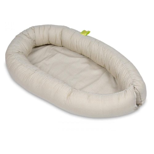 Velinda - Cocon gigoteuse beige à carreaux