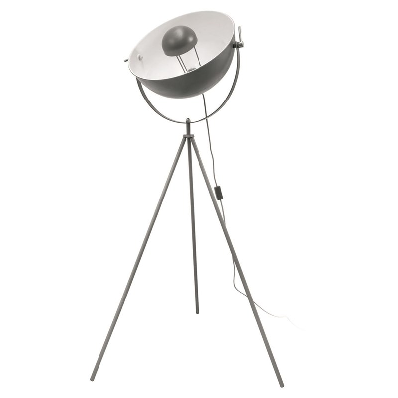 Lampadaire trépied en métal cinéma - h.