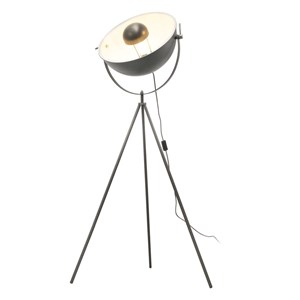 Lampadaire trépied en métal cinéma - h.