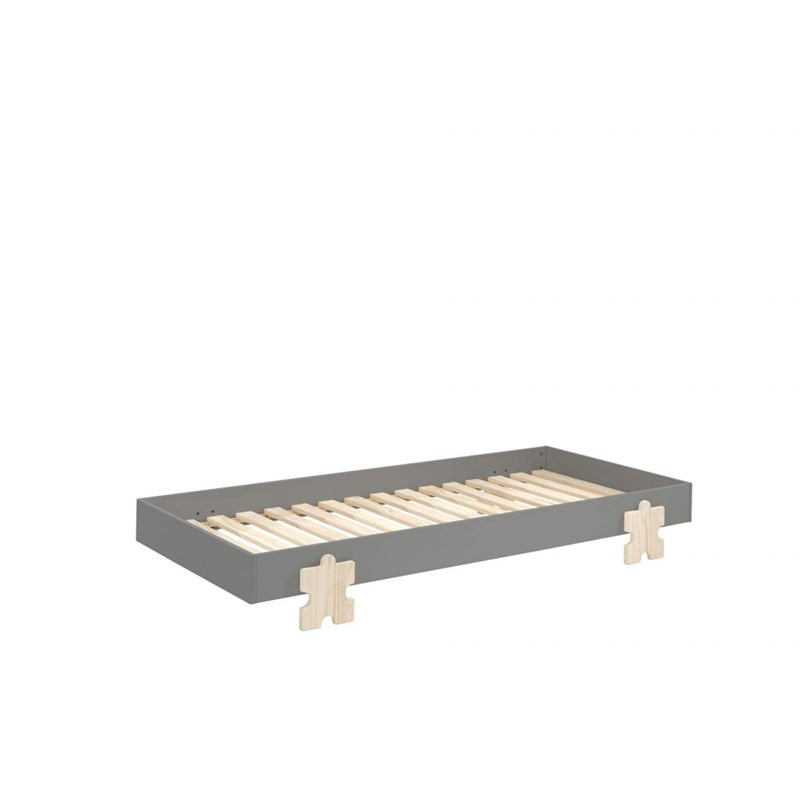 Lit vipack gris