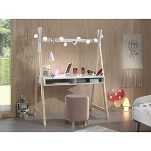 Vipack kiddy bureau tipi pour enfant