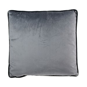 Coussin effet velours léon - l. 45 x l.