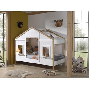 Lit cabane vipack 90x200cm babs