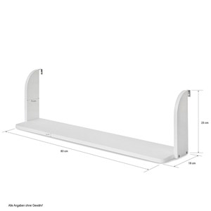 Etagère homestyle4u blanc