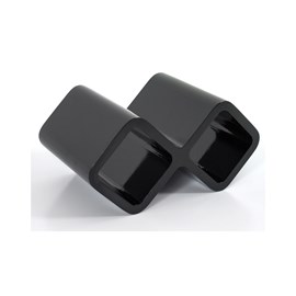 Etagere mur cubes bouteilles de vin noir